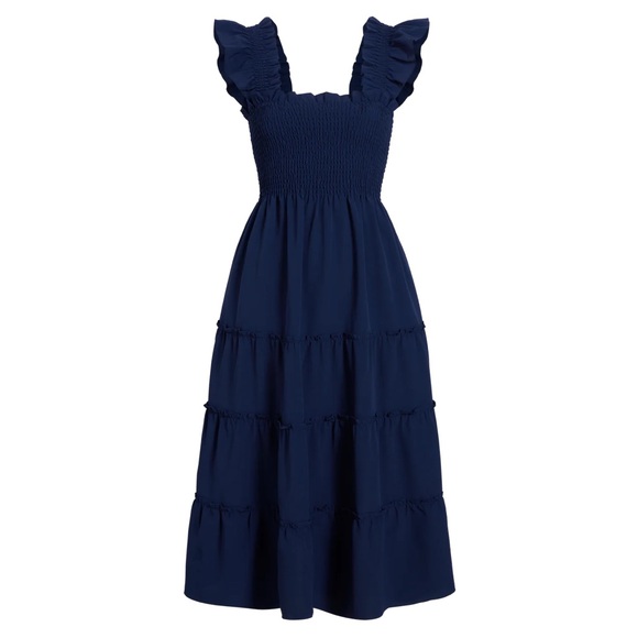 Hill House Home Ellie Nap Dress in Navy - Picture 1 of 1